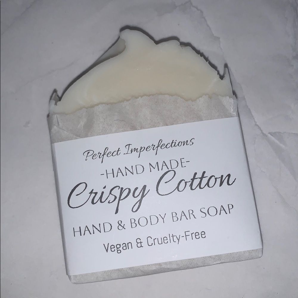 Crispy Cotton Amber a Luxurious Cream color Hand and Body Soap Bar